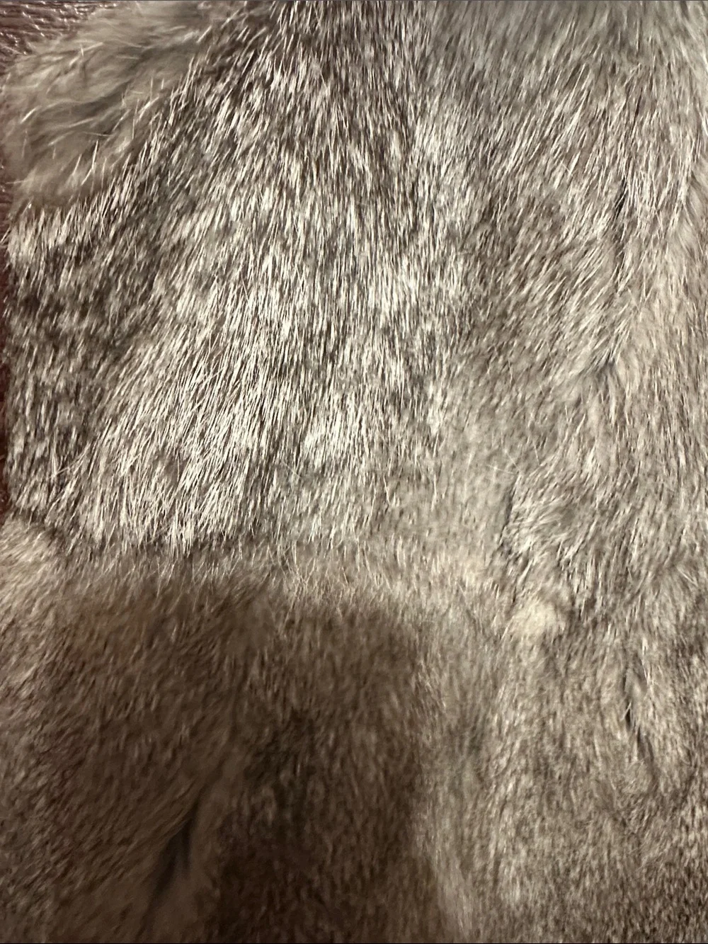 Michael Kors Gray REAL rabbit Fur Vest